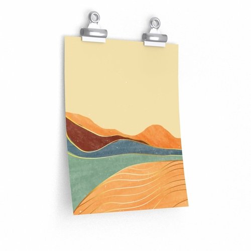 Toscana Landscape Matte vertical posters