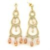 Gold Sterling Silver Earrings
