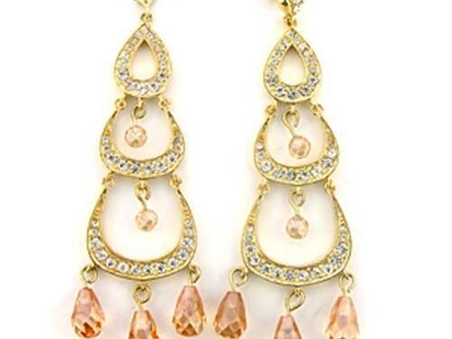 Gold Sterling Silver Earrings