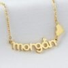 81DjUc-cx0S._SY500_ Little Girls Necklace, Toddler Name Necklace, Tween Girls Gift