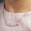 81t0JBqqTPS._SY500_ Little Girls Necklace, Toddler Name Necklace, Tween Girls Gift