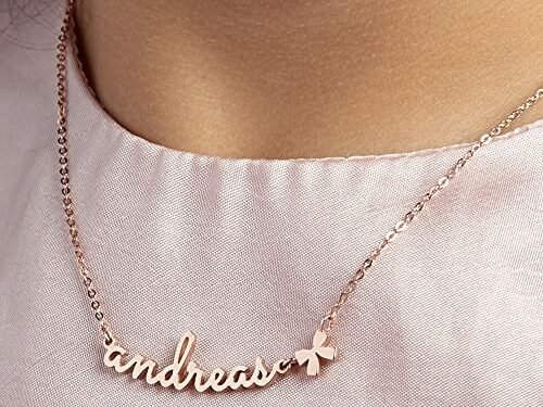 Little Girls Necklace, Toddler Name Necklace, Tween Girls Gift