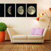 Moon Phases Set Of 4 Wall Decals