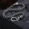 S925 Sterling Silver Twisted Woven Bracelet