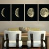 Moon Phases Set Of 4 Wall Decals