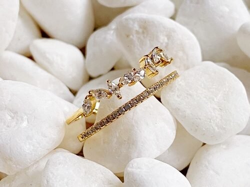 French Romance Jeweled Ring