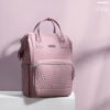 Modern Quilted Diaper Bag Backpack