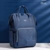 Modern Quilted Diaper Bag Backpack