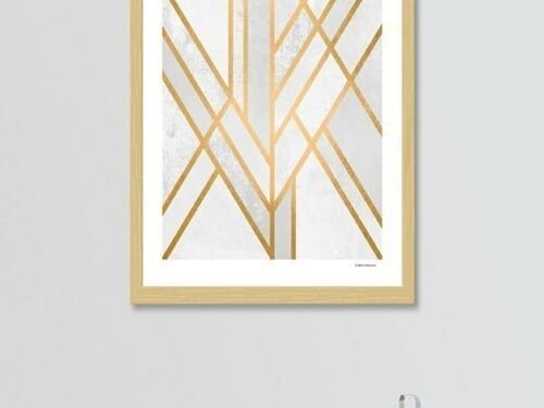 Art Deco Geometry Frame