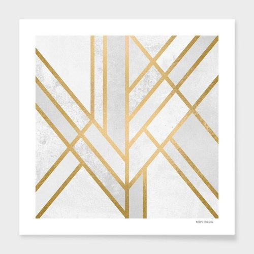 Art Deco Geometry Frame