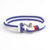 Stainless Steel Buckle Bracelet with Umbrella Rope