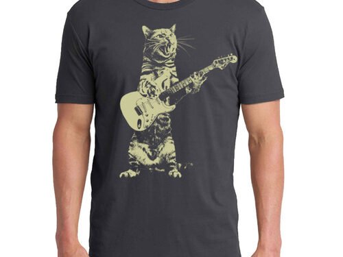 Cat Playing Guitar