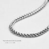 Handmade S925 Sterling Silver Vintage Woven Bracelet
