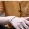 Handmade S925 Sterling Silver Vintage Woven Bracelet