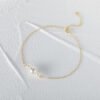 S925 Sterling Silver Vintage Pearl Bracelet