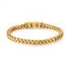 Stainless Steel Franco Bracelet with Folding Buckle