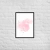 Cotton Candy Dreams Framed matte paper poster