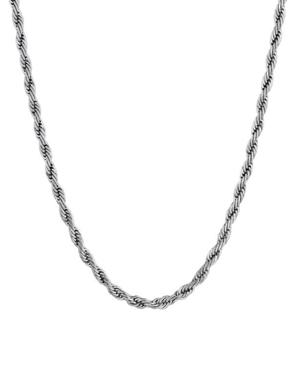 Men Gifts Silver Necklace Chains for Men Stainless Steel Necklace Mens