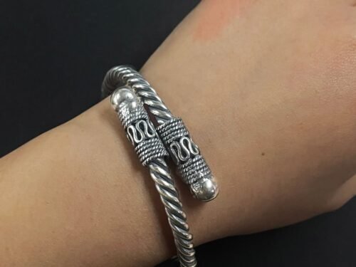 Handmade Sterling Silver Hemp Rope Bracelet for All