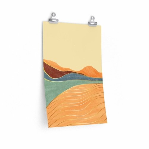 Toscana Landscape Matte vertical posters