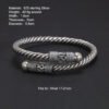 Handmade Sterling Silver Hemp Rope Bracelet for All