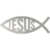 Jesus Fish - Metal Wall Art