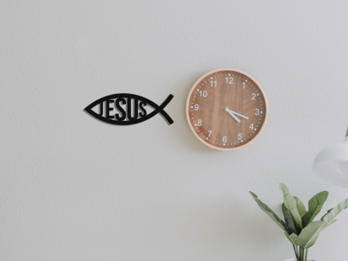 Jesus Fish - Metal Wall Art