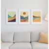 Toscana Landscape Matte vertical posters