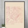 Waves and Sounds Music Poster