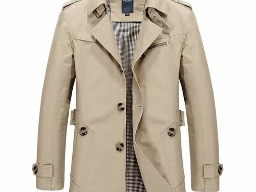 Mens Classic Trench Coat