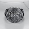 Vintage Viking Totem Ring - Stainless Steel Men's Ring