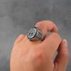Men's Stainless Steel Fashion Totem Ring